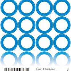 Zubehör Action-Spielzeug Franklin Anybook Sticker 400er Set Für DRP5100 Blau