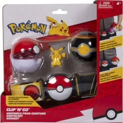 Zubehör Action-Spielzeug Jazwares Clip'n Go Gürtel Pikachu