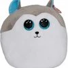 Zubehör Action-Spielzeug Ty Squish A Boo Slush Husky Stoftier