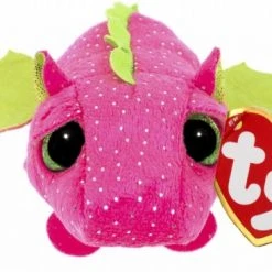 Zubehör Action-Spielzeug Ty Darby Drache 10cm Glubschis Pink