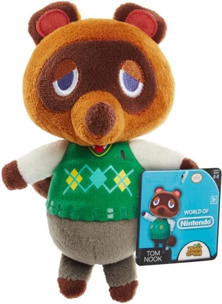 Zubehör Action-Spielzeug JakksPacific Tom Nook Plüsch (19cm) Stofftier 1 Zubehör Action-Spielzeug JakksPacific Tom Nook Plüsch (19cm) Stofftier