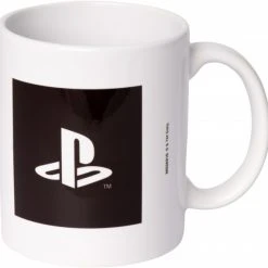 Zubehör Action-Spielzeug Pyramid Playstation Logo Tasse Schwarz/weiss