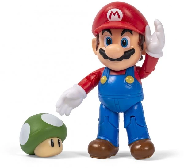 Zubehör Action-Spielzeug JakksPacific Mario + Pilz Figur (10cm) 1 Zubehör Action-Spielzeug JakksPacific Mario + Pilz Figur (10cm)