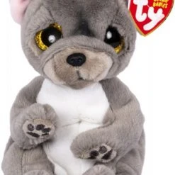 Zubehör Action-Spielzeug Ty Beanie Babies Wilfried Hund 17cm Grau