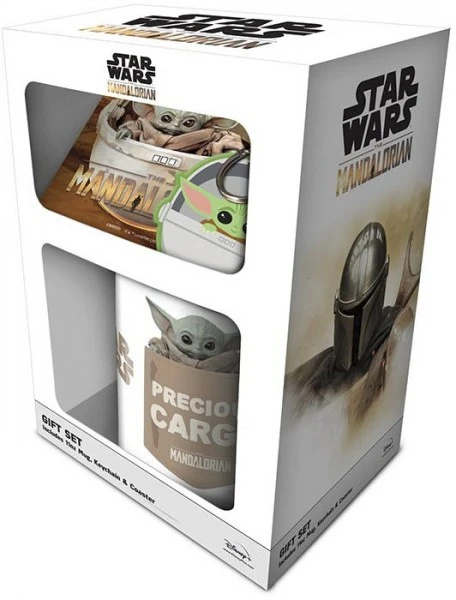 Zubehör Action-Spielzeug Pyramid Mandalorian Geschenkset Tasse, Untersetzer, Anhänger 1 Zubehör Action-Spielzeug Pyramid Mandalorian Geschenkset Tasse, Untersetzer, Anhänger