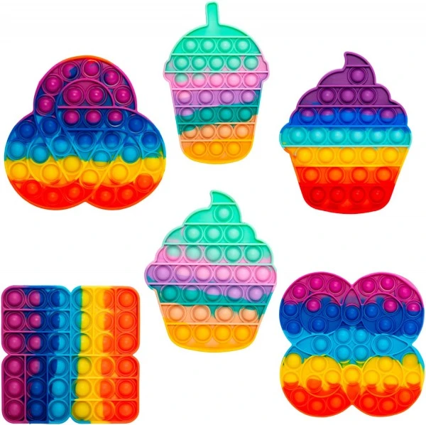 Zubehör Action-Spielzeug Ak Trade Pop It's Rainbow 1 Zubehör Action-Spielzeug Ak Trade Pop It's Rainbow