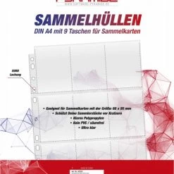 Zubehör Action-Spielzeug Software Pyramide Sammelkarten Hüllen DinA4 20er Pack