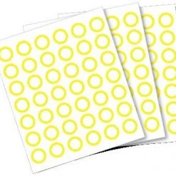 Zubehör Action-Spielzeug Franklin Anybook Sticker 2100er Set Für DRP5100 Gelb