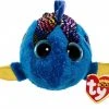 Zubehör Action-Spielzeug Ty Aqua Fisch 15cm Glubschis Blau