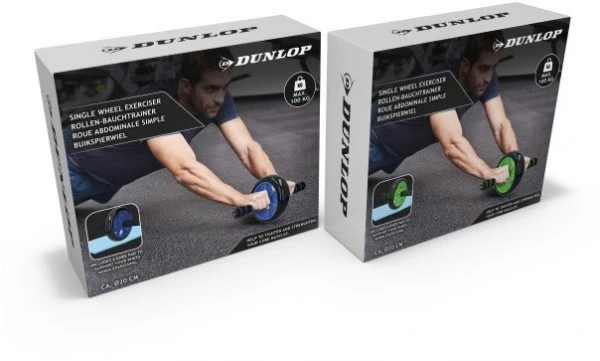 Zubehör Action-Spielzeug DUNLOP Rollen-Bauchtrainer 3 Zubehör Action-Spielzeug DUNLOP Rollen-Bauchtrainer – Bild 3