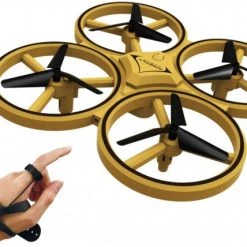 Drohnen & Quadrocopter, Ferngesteuerte Fahrzeuge AMEWI GC UFO Quadrocopter Gelb