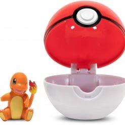 Zubehör Action-Spielzeug Jazwares Clip'n Go Glumanda & Pokéball