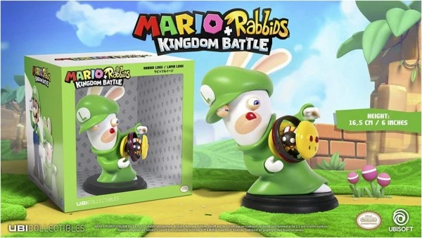 Zubehör Action-Spielzeug Ubisoft Mario+Rabbids Kingdom Battle: Rabbid Luigi (6in) 2 Zubehör Action-Spielzeug Ubisoft Mario+Rabbids Kingdom Battle: Rabbid Luigi (6in) – Bild 2