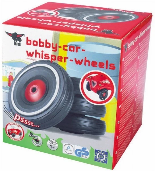 Zubehör Action-Spielzeug BIG Bobby-Car Whisper-Wheels 2 Zubehör Action-Spielzeug BIG Bobby-Car Whisper-Wheels – Bild 2