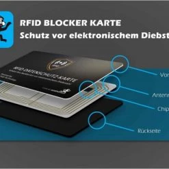 Zubehör Action-Spielzeug Makakaontherun RFID NFC Blocker Karte Doppelpack Schwarz -Action-Spielzeug Verkaufsladen 612fb94a a437 4a26 983e 0b814b974f9e 600x600 1