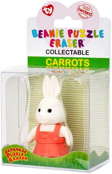 Zubehör Action-Spielzeug Ty Beanie Puzzle Eraser Hase Carrots Pink 2 Zubehör Action-Spielzeug Ty Beanie Puzzle Eraser Hase Carrots Pink – Bild 2