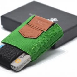 Zubehör Action-Spielzeug Makakaontherun Zugband Slim Wallet Grün