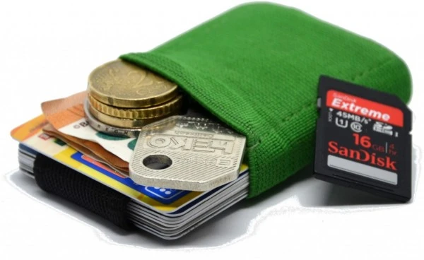 Zubehör Action-Spielzeug Makakaontherun Zugband Slim Wallet Grün 3 Zubehör Action-Spielzeug Makakaontherun Zugband Slim Wallet Grün – Bild 3