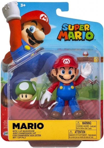 Zubehör Action-Spielzeug JakksPacific Mario + Pilz Figur (10cm) 2 Zubehör Action-Spielzeug JakksPacific Mario + Pilz Figur (10cm) – Bild 2