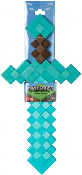 Zubehör Action-Spielzeug MATTEL Minecraft Schwert Blau 1 Zubehör Action-Spielzeug MATTEL Minecraft Schwert Blau