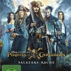 Film Walt Disney DVD Pirates Of The Caribbean Salazars Rache