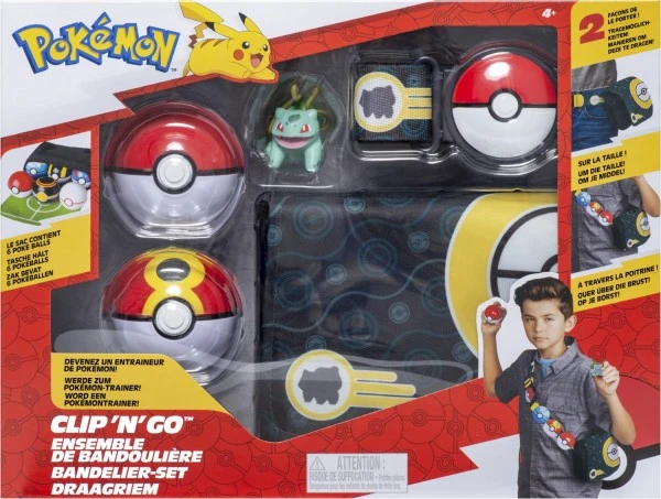 Zubehör Action-Spielzeug Jazwares Bandolier Set Bisasam 1 Zubehör Action-Spielzeug Jazwares Bandolier Set Bisasam