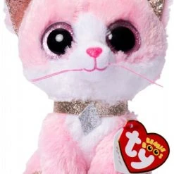 Zubehör Action-Spielzeug Ty Fiona Katze 15cm Glubschis