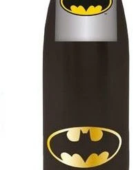 Zubehör Action-Spielzeug Pyramid FL Batman Logo Trinkflasche Schwarz