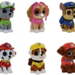 Zubehör Action-Spielzeug Ty Mini Boos Paw Patrol Glubschis