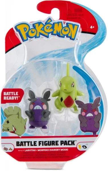 Zubehör Action-Spielzeug Wicked Cool Toys Larvitar & Morpeko Battle Figur 2 Zubehör Action-Spielzeug Wicked Cool Toys Larvitar & Morpeko Battle Figur – Bild 2