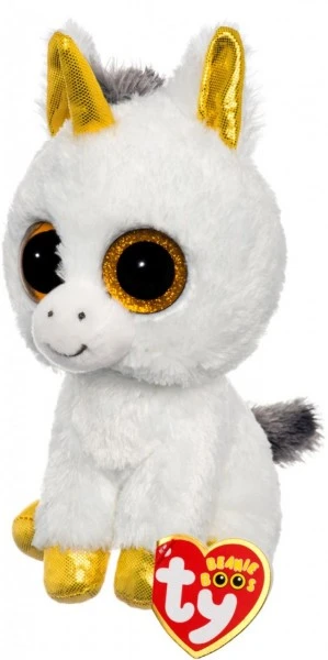 Zubehör Action-Spielzeug Ty Pegasus Einhorn 15cm Glubschis Weiß/gold 2 Zubehör Action-Spielzeug Ty Pegasus Einhorn 15cm Glubschis Weiß/gold – Bild 2