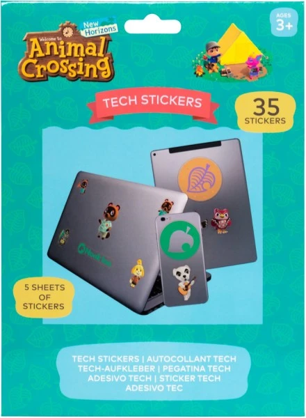 Zubehör Action-Spielzeug Pyramid Tech Sticker Animal Crossing 1 Zubehör Action-Spielzeug Pyramid Tech Sticker Animal Crossing
