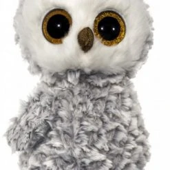 Zubehör Action-Spielzeug Ty Owlette Eule 24cm Glubschis Weiß