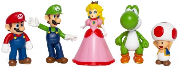 Zubehör Action-Spielzeug JakksPacific Super Mario Figuren 6,5cm (5er Set) 1 Zubehör Action-Spielzeug JakksPacific Super Mario Figuren 6,5cm (5er Set)