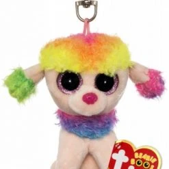 Zubehör Action-Spielzeug Ty Rainbow Pudel 8,5cm Glubschis