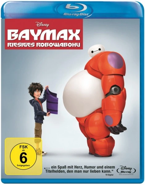 Film Walt Disney BD Baymax - Riesiges Robowabohu 1 Film Walt Disney BD Baymax - Riesiges Robowabohu