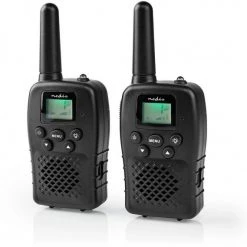 Zubehör Action-Spielzeug Nedis WLTK1000BK Walkie-Talkie Schwarz