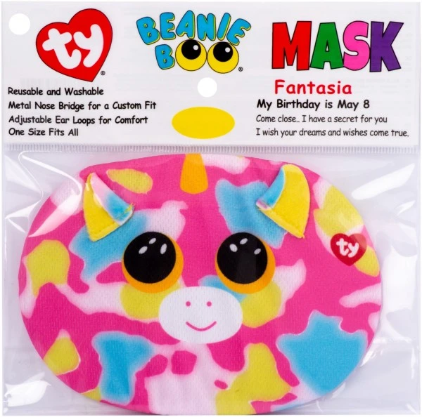 Zubehör Action-Spielzeug Ty Beanie Boo Fantasia Einhorn Maske 2 Zubehör Action-Spielzeug Ty Beanie Boo Fantasia Einhorn Maske – Bild 2