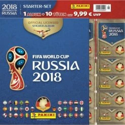 Zubehör Action-Spielzeug Panini Fifa WM 2018 Starter Album + 10 Tüten Sticker