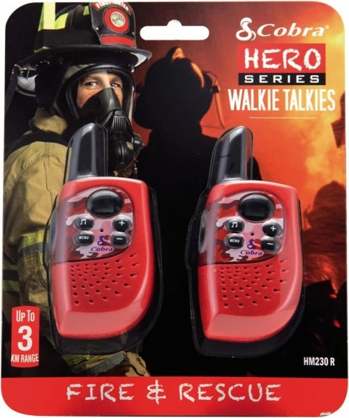 Zubehör Action-Spielzeug Cobra HM 230 Walkie Talkie Rot 2 Zubehör Action-Spielzeug Cobra HM 230 Walkie Talkie Rot – Bild 2