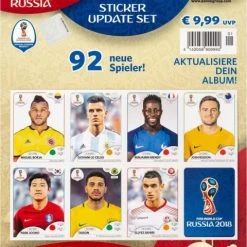 Zubehör Action-Spielzeug Panini Fifa WM 2018 Update Multipack2