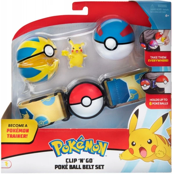 Zubehör Action-Spielzeug Jazwares Clip'n Go Gürtel Weibl.Pikachu 2 Zubehör Action-Spielzeug Jazwares Clip'n Go Gürtel Weibl.Pikachu – Bild 2