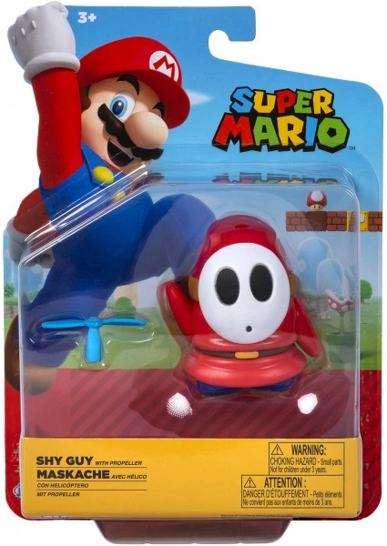 Zubehör Action-Spielzeug JakksPacific Red Shy Guy Figur (10cm) 2 Zubehör Action-Spielzeug JakksPacific Red Shy Guy Figur (10cm) – Bild 2