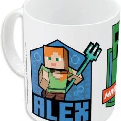 Zubehör Action-Spielzeug Joojee Minecraft Alex Steve Creeper Tasse