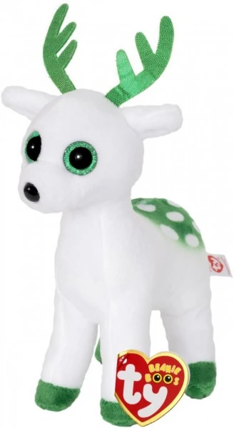 Zubehör Action-Spielzeug Ty Peppermint Rentier 15cm Glubschis Weiß 3 Zubehör Action-Spielzeug Ty Peppermint Rentier 15cm Glubschis Weiß – Bild 3