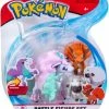 Zubehör Action-Spielzeug Jazwares Pokémon Battle Figur Set Wolly/Vulpix/Galar-Ponita