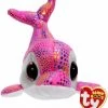 Zubehör Action-Spielzeug Ty Sparkles Delfin 15cm Glubschis Pink